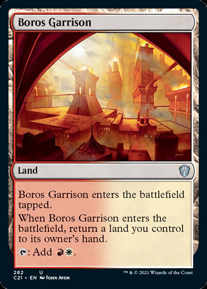 Boros Garrison [Commander 2021] | L.A. Mood Comics and Games