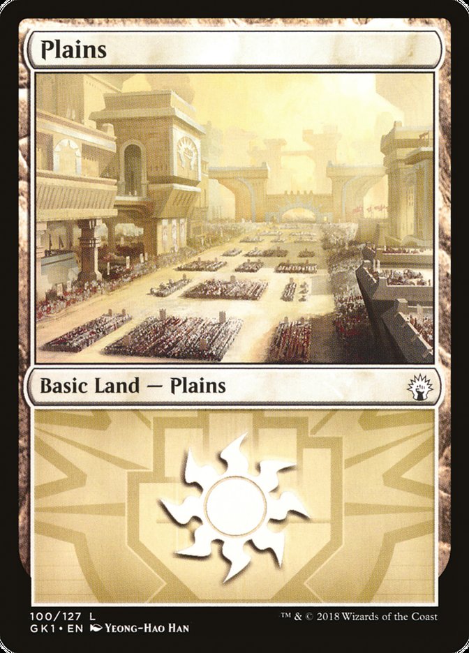 Plains (100) [Guilds of Ravnica Guild Kit] | L.A. Mood Comics and Games