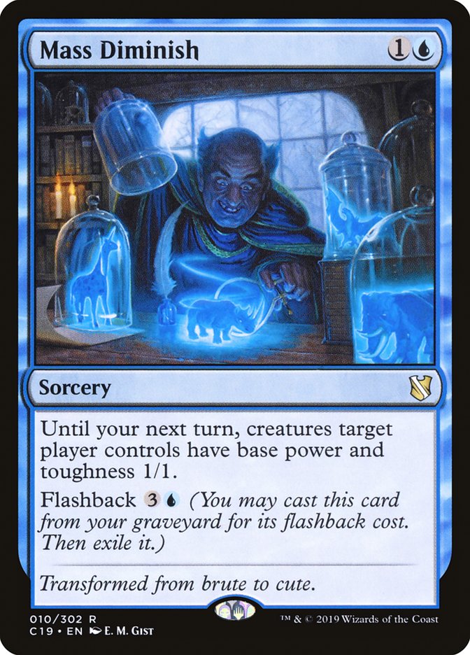 Mass Diminish [Commander 2019] | L.A. Mood Comics and Games