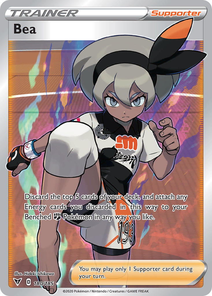 Bea (180/185) [Sword & Shield: Vivid Voltage] | L.A. Mood Comics and Games