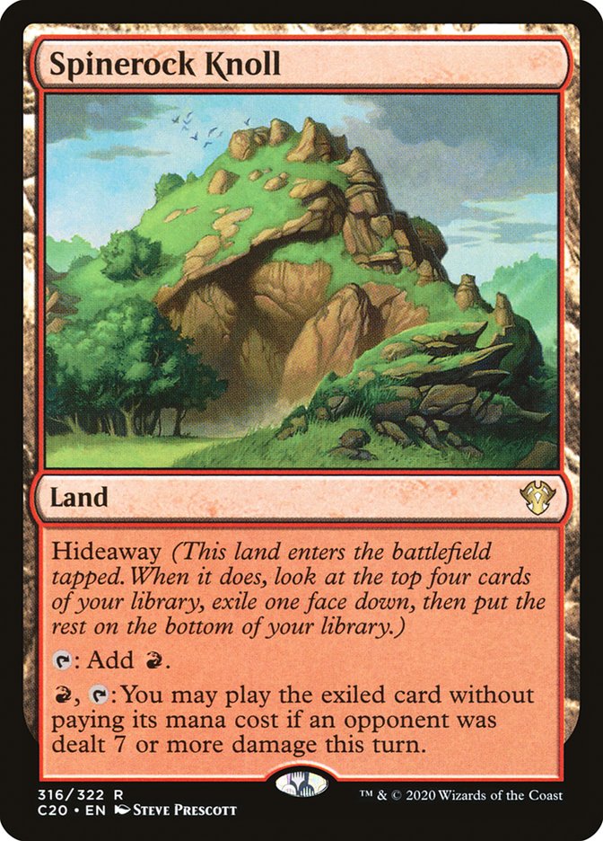 Spinerock Knoll [Commander 2020] | L.A. Mood Comics and Games