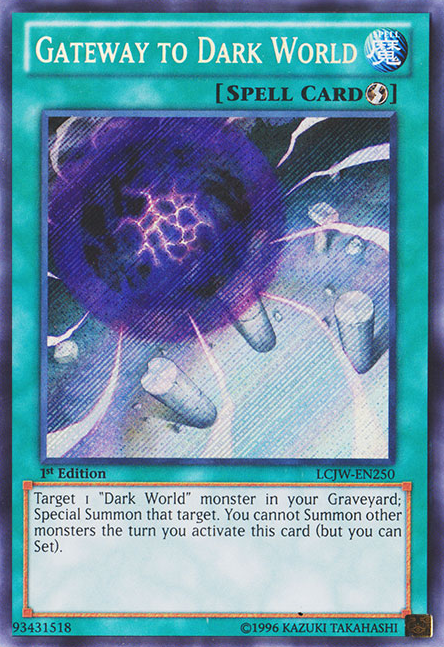 Gateway to Dark World [LCJW-EN250] Secret Rare | L.A. Mood Comics and Games