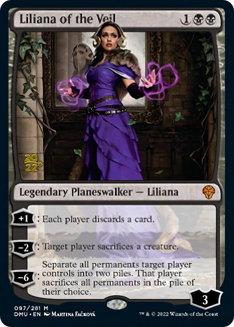 Liliana of the Veil [Dominaria United Prerelease Promos] | L.A. Mood Comics and Games