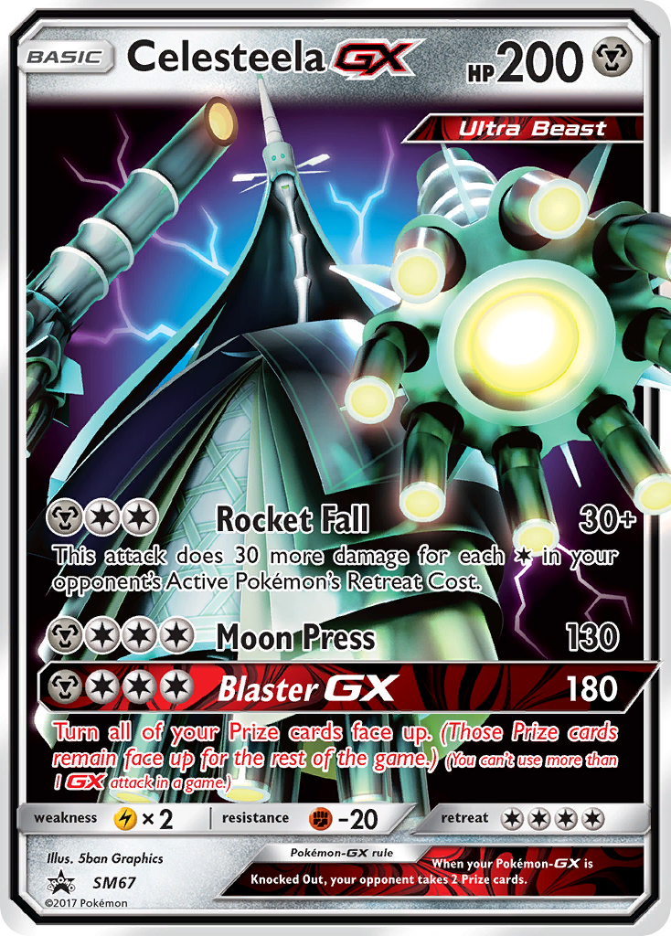 Celesteela GX (SM67) [Sun & Moon: Black Star Promos] | L.A. Mood Comics and Games