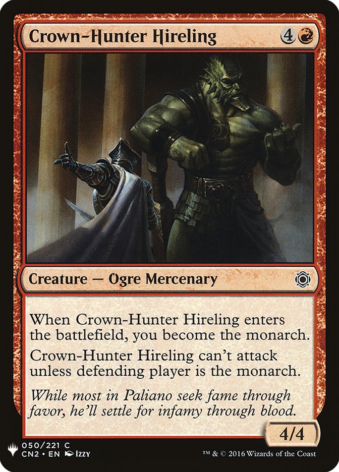 Crown-Hunter Hireling [Mystery Booster] | L.A. Mood Comics and Games