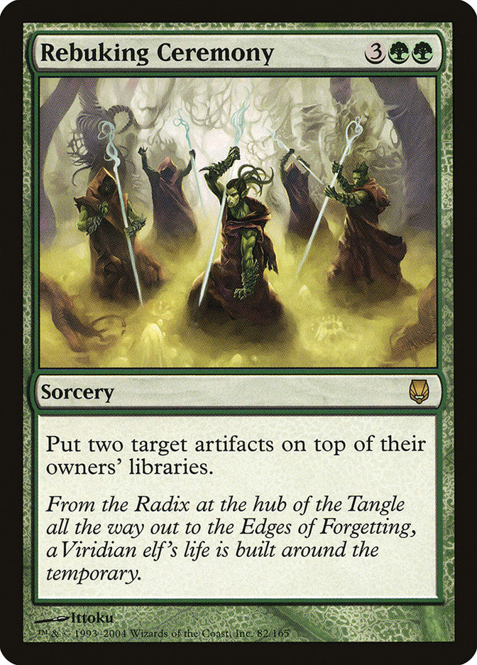 Rebuking Ceremony [Darksteel] | L.A. Mood Comics and Games