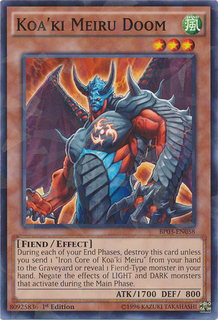 Koa'ki Meiru Doom [BP03-EN058] Shatterfoil Rare | L.A. Mood Comics and Games