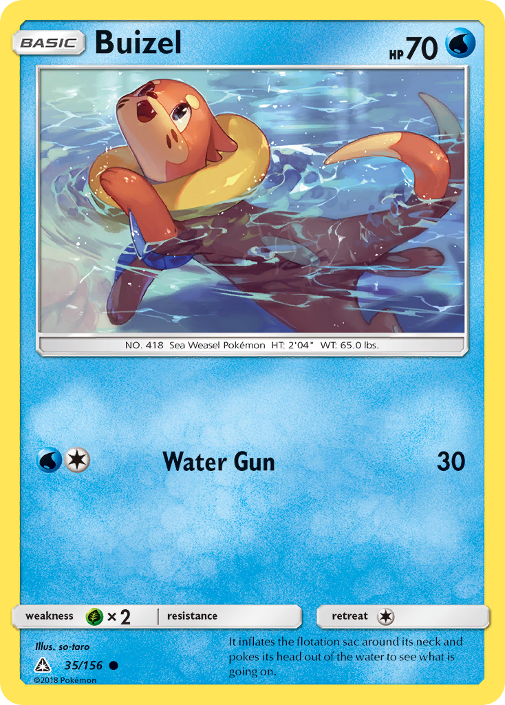 Buizel (35/156) [Sun & Moon: Ultra Prism] | L.A. Mood Comics and Games