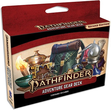 PATHFINDER SECOND EDITION CARDS: ADVENTURE GEAR DECK | L.A. Mood Comics and Games