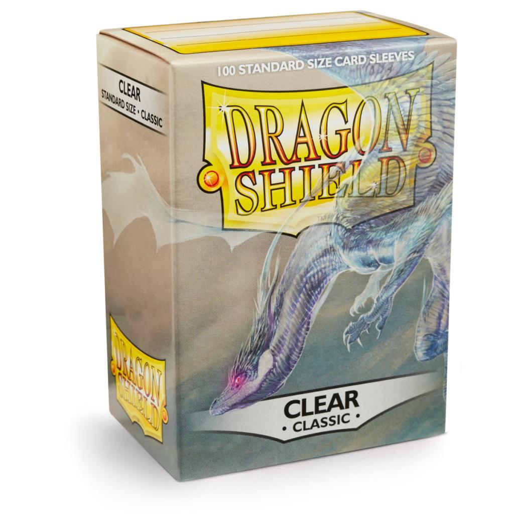 Dragon Shield Classic Sleeve - Clear ‘Spook’ 100ct | L.A. Mood Comics and Games