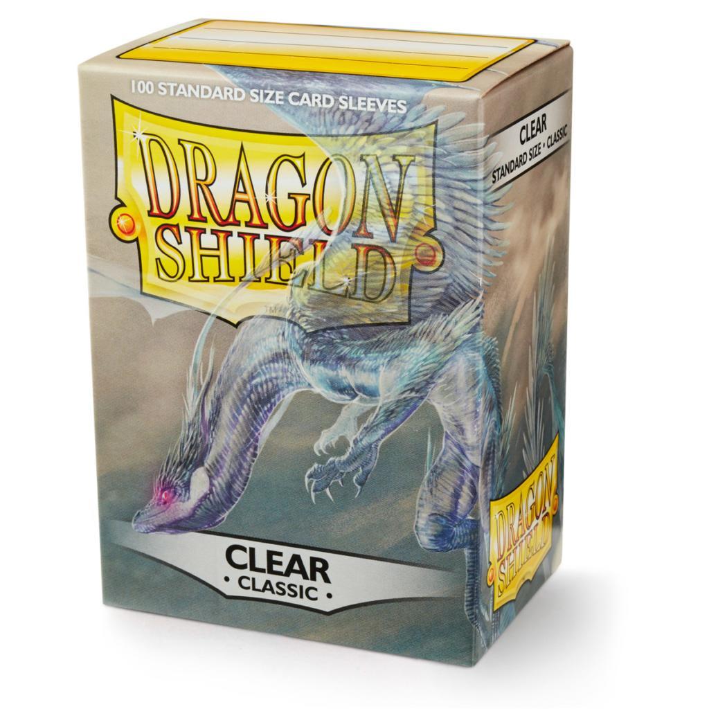 Dragon Shield Classic Sleeve - Clear ‘Spook’ 100ct | L.A. Mood Comics and Games