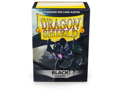 Dragon Shield Classic Sleeve -  Black ‘Signoir’ 100ct | L.A. Mood Comics and Games