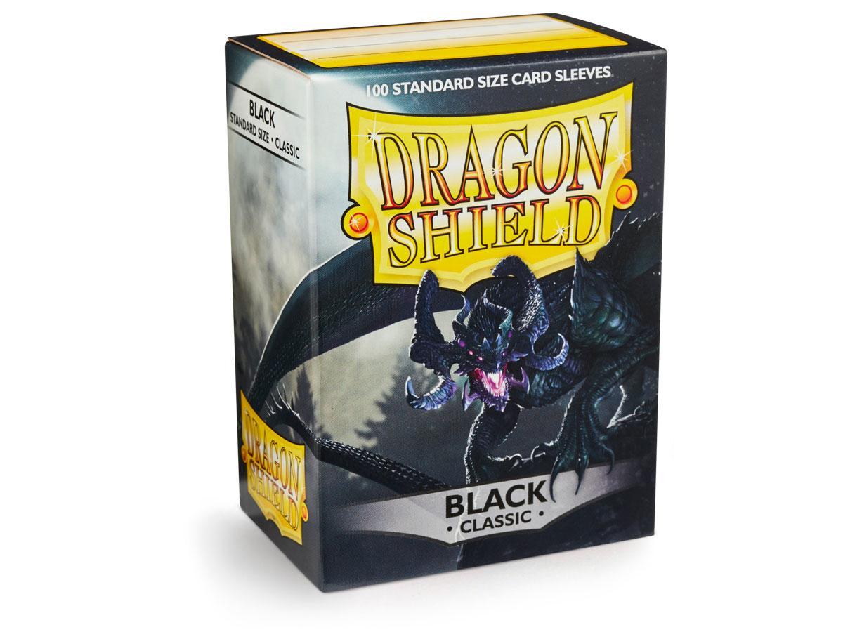 Dragon Shield Classic Sleeve -  Black ‘Signoir’ 100ct | L.A. Mood Comics and Games