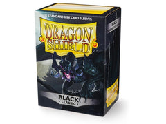 Dragon Shield Classic Sleeve -  Black ‘Signoir’ 100ct | L.A. Mood Comics and Games