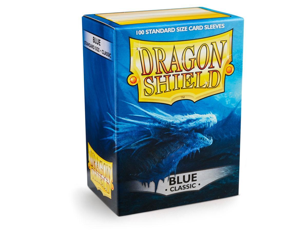 Dragon Shield Classic Sleeve - Blue ‘Drasmorx’ 100ct | L.A. Mood Comics and Games