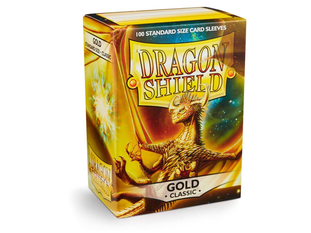 Dragon Shield Classic Sleeve - Gold ‘Pontifex’ 100ct | L.A. Mood Comics and Games