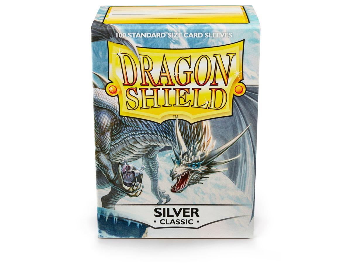 Dragon Shield Classic Sleeve - Silver ‘Mirage’ 100ct | L.A. Mood Comics and Games