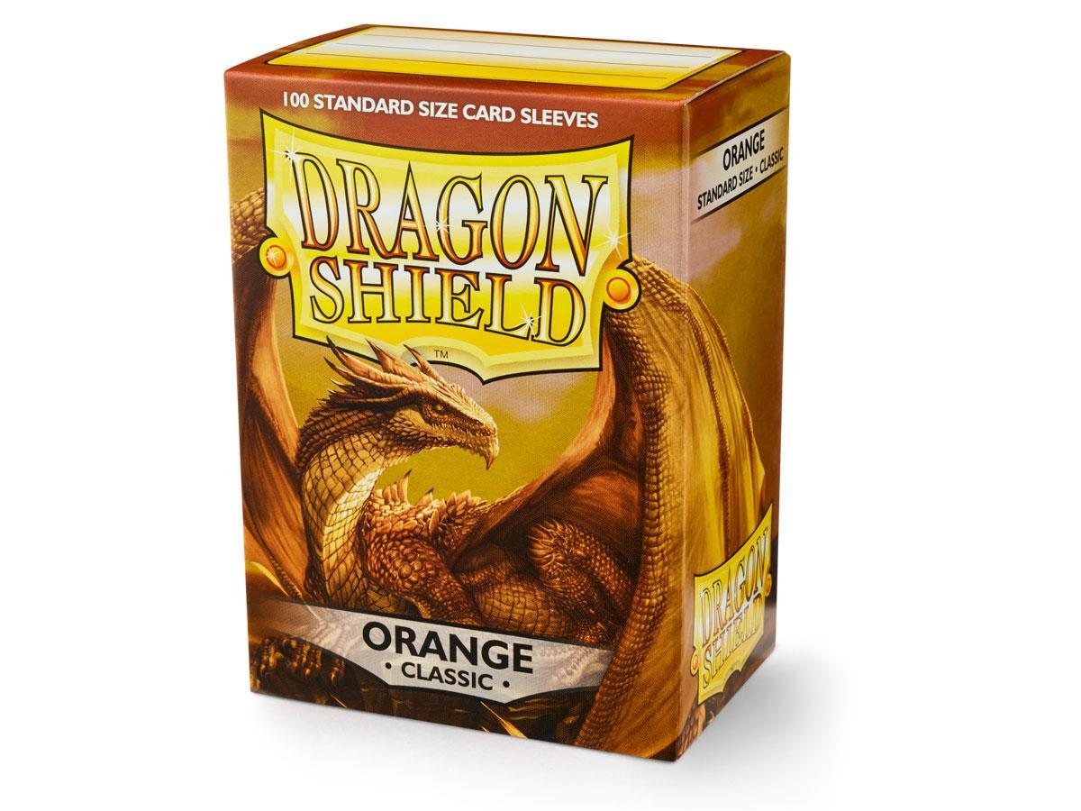 Dragon Shield Classic Sleeve - Orange ‘Pyrox’ 100ct | L.A. Mood Comics and Games