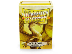 Dragon Shield Classic Sleeve - Yellow ‘Corona’ 100ct | L.A. Mood Comics and Games