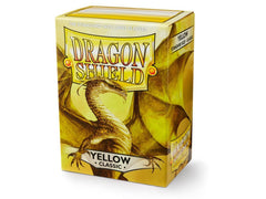 Dragon Shield Classic Sleeve - Yellow ‘Corona’ 100ct | L.A. Mood Comics and Games