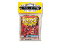 Dragon Shield Classic (Mini) Sleeve - Red ‘Titanius’ 50ct | L.A. Mood Comics and Games