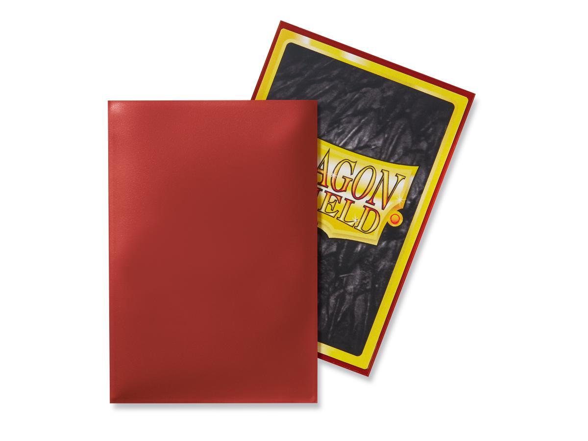 Dragon Shield Classic (Mini) Sleeve - Red ‘Titanius’ 50ct | L.A. Mood Comics and Games