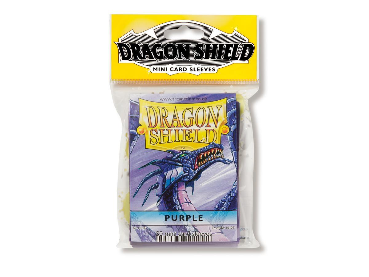 Dragon Shield Classic (mini) Sleeve - Purple ‘Purpura’ 50ct | L.A. Mood Comics and Games