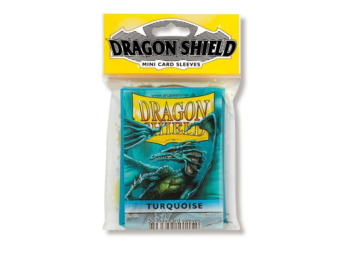Dragon Shield Classic (Mini) Sleeve - Turquoise ‘Methestique’ 50ct | L.A. Mood Comics and Games
