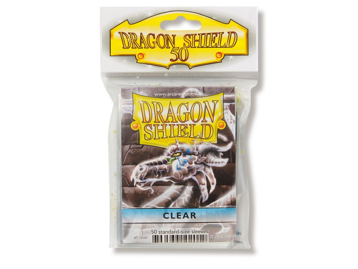 Dragon Shield Classic Sleeve - Clear ‘Spook’ 50ct | L.A. Mood Comics and Games