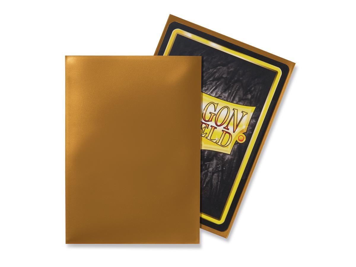 Dragon Shield Classic Sleeve - Gold ‘Potifex’ 50ct | L.A. Mood Comics and Games