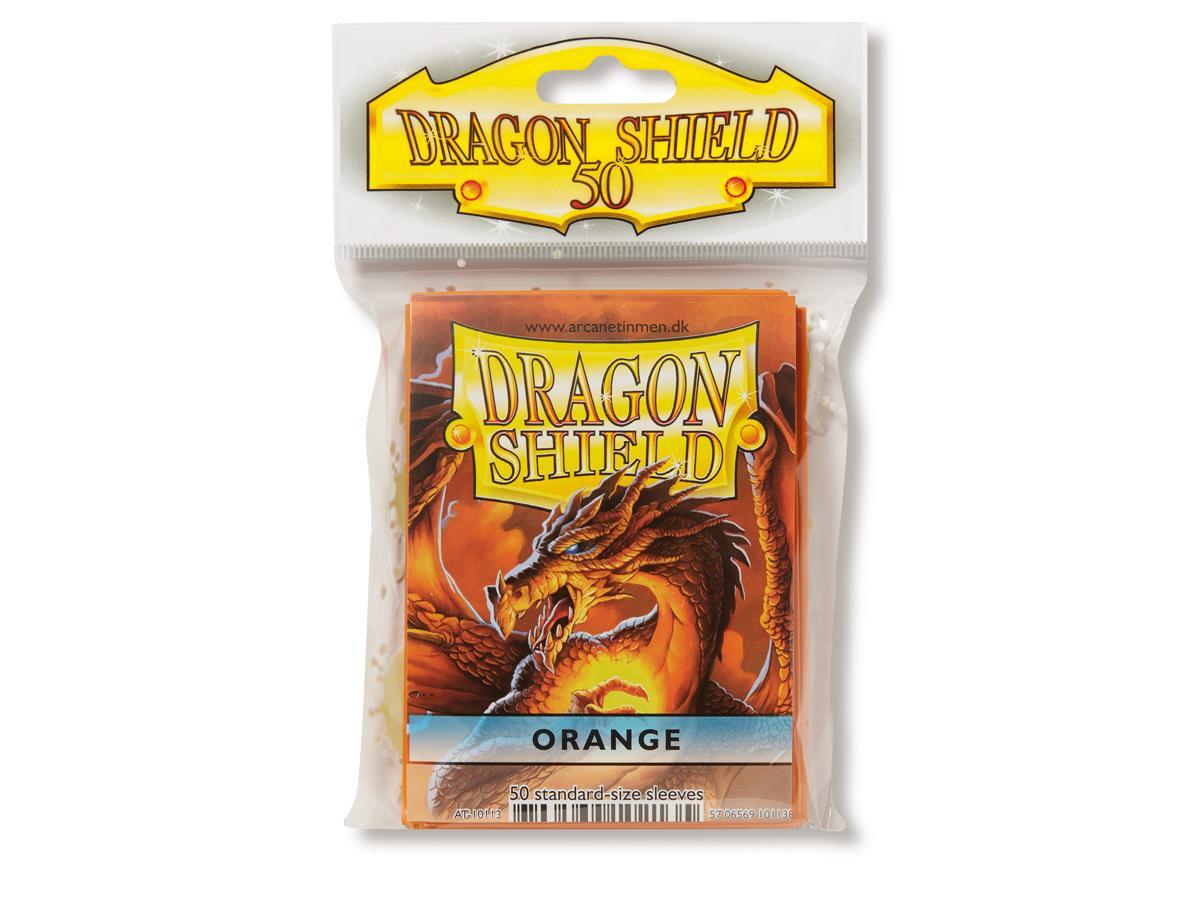 Dragon Shield Classic Sleeve - Orange ‘Pyrox’ 50ct | L.A. Mood Comics and Games