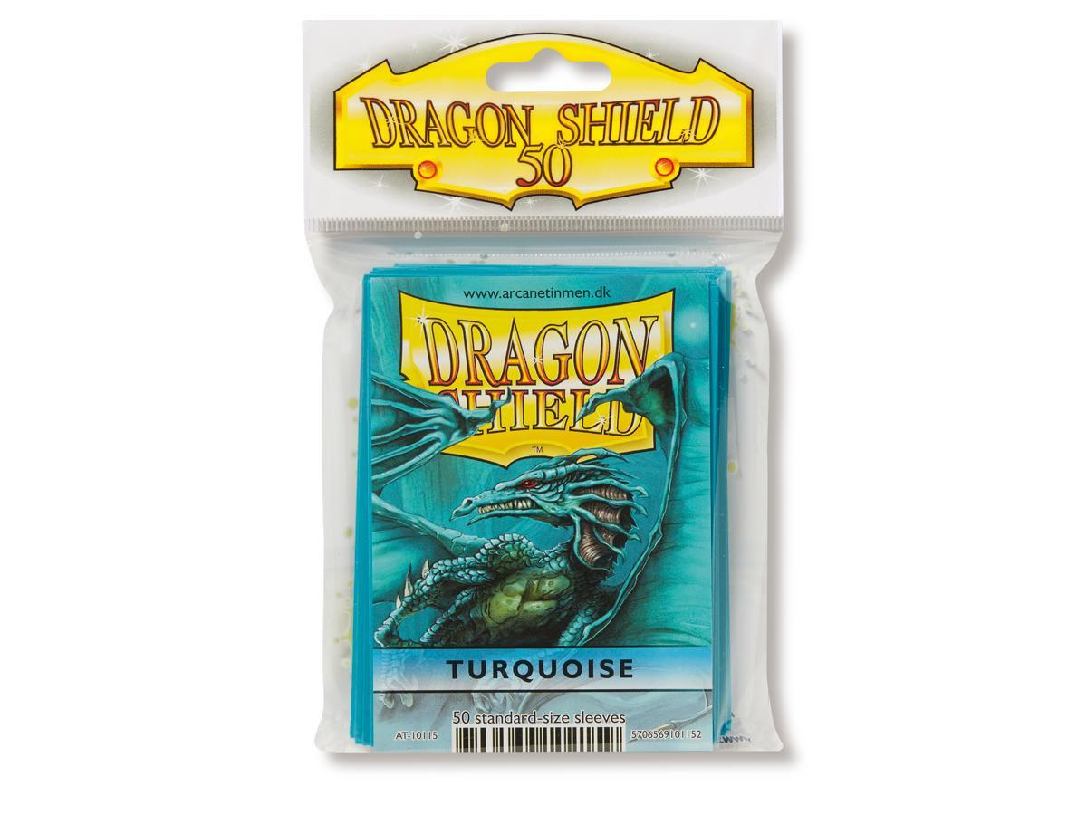 Dragon Shield Classic Sleeve - Turquoise ‘Methestique’ 50ct | L.A. Mood Comics and Games