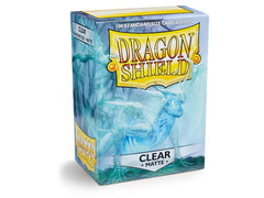 Dragon Shield Matte Sleeve - Clear ‘Angrozh’ 100ct | L.A. Mood Comics and Games