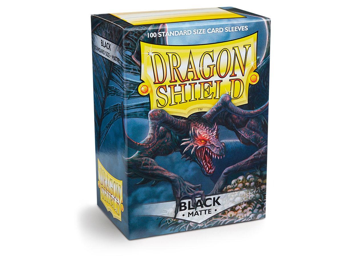 Dragon Shield Matte Sleeve - Black ‘Rhipodon’ 100ct | L.A. Mood Comics and Games