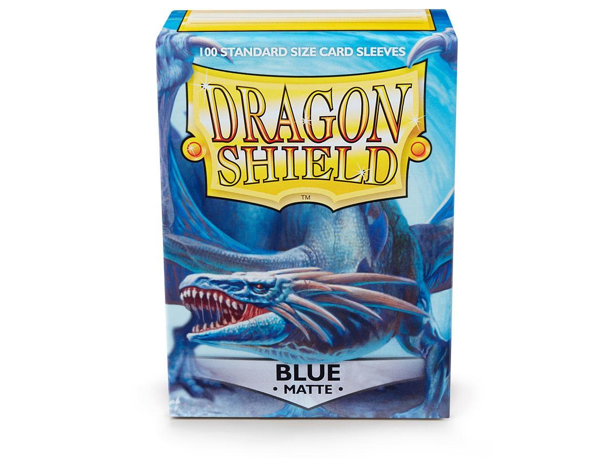 Dragon Shield Matte Sleeve -  Blue ‘Dennaesor’ 100ct | L.A. Mood Comics and Games