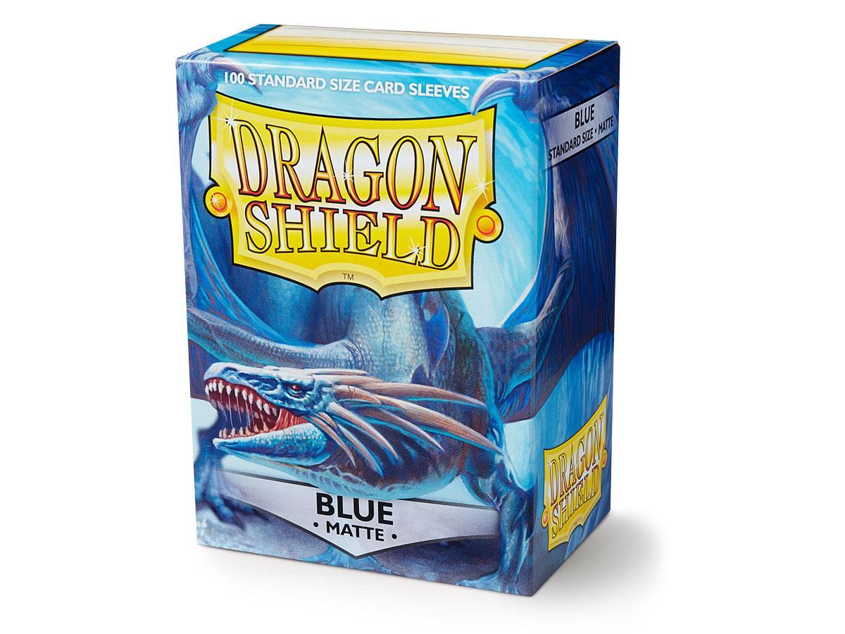 Dragon Shield Matte Sleeve -  Blue ‘Dennaesor’ 100ct | L.A. Mood Comics and Games