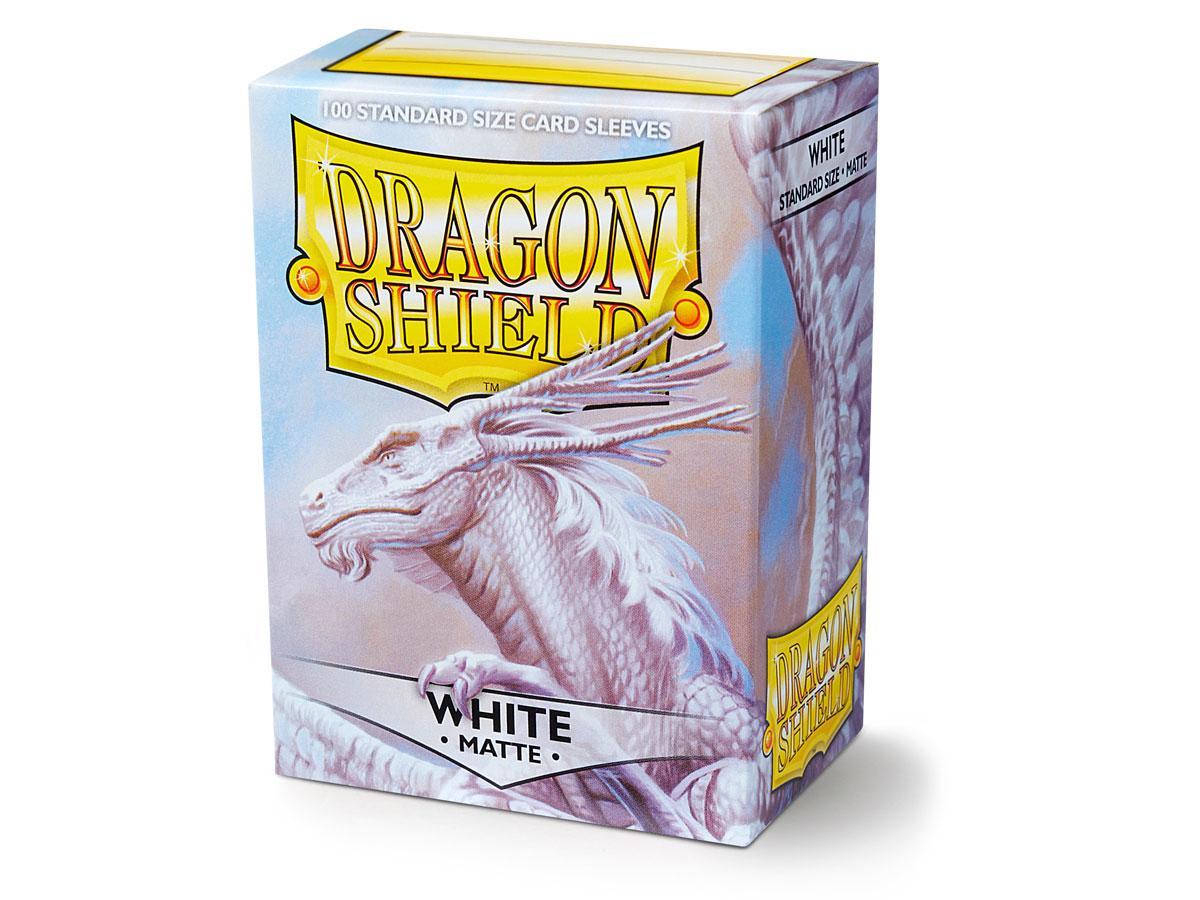 Dragon Shield Matte Sleeve - White ‘Bounteous’ 100ct | L.A. Mood Comics and Games