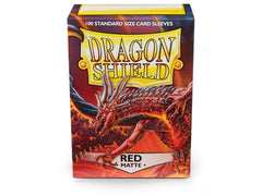 Dragon Shield Matte Sleeve - Red ‘Moltanis’ 100ct | L.A. Mood Comics and Games