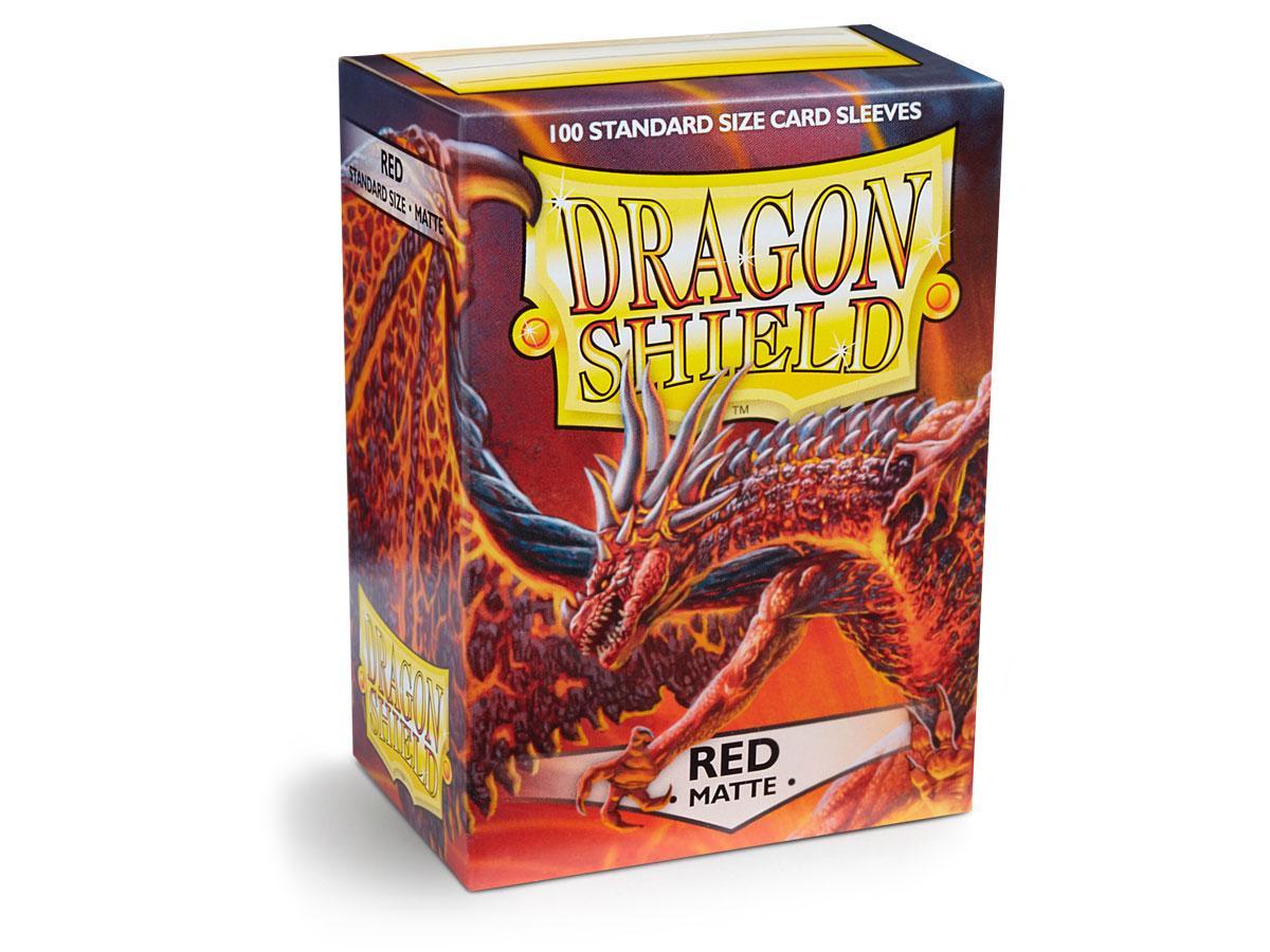 Dragon Shield Matte Sleeve - Red ‘Moltanis’ 100ct | L.A. Mood Comics and Games