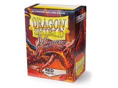 Dragon Shield Matte Sleeve - Red ‘Moltanis’ 100ct | L.A. Mood Comics and Games