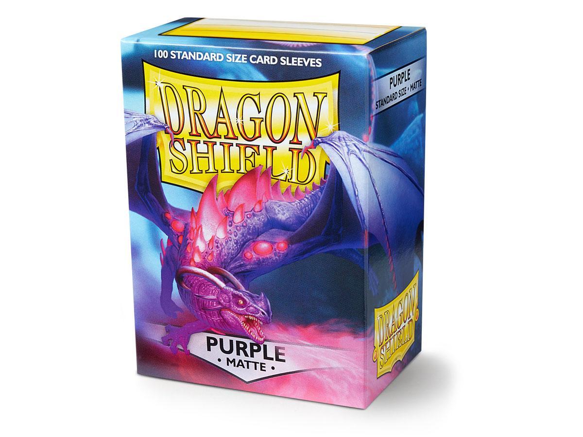 Dragon Shield Matte Sleeve - Purple ‘Miasma’ 100ct | L.A. Mood Comics and Games