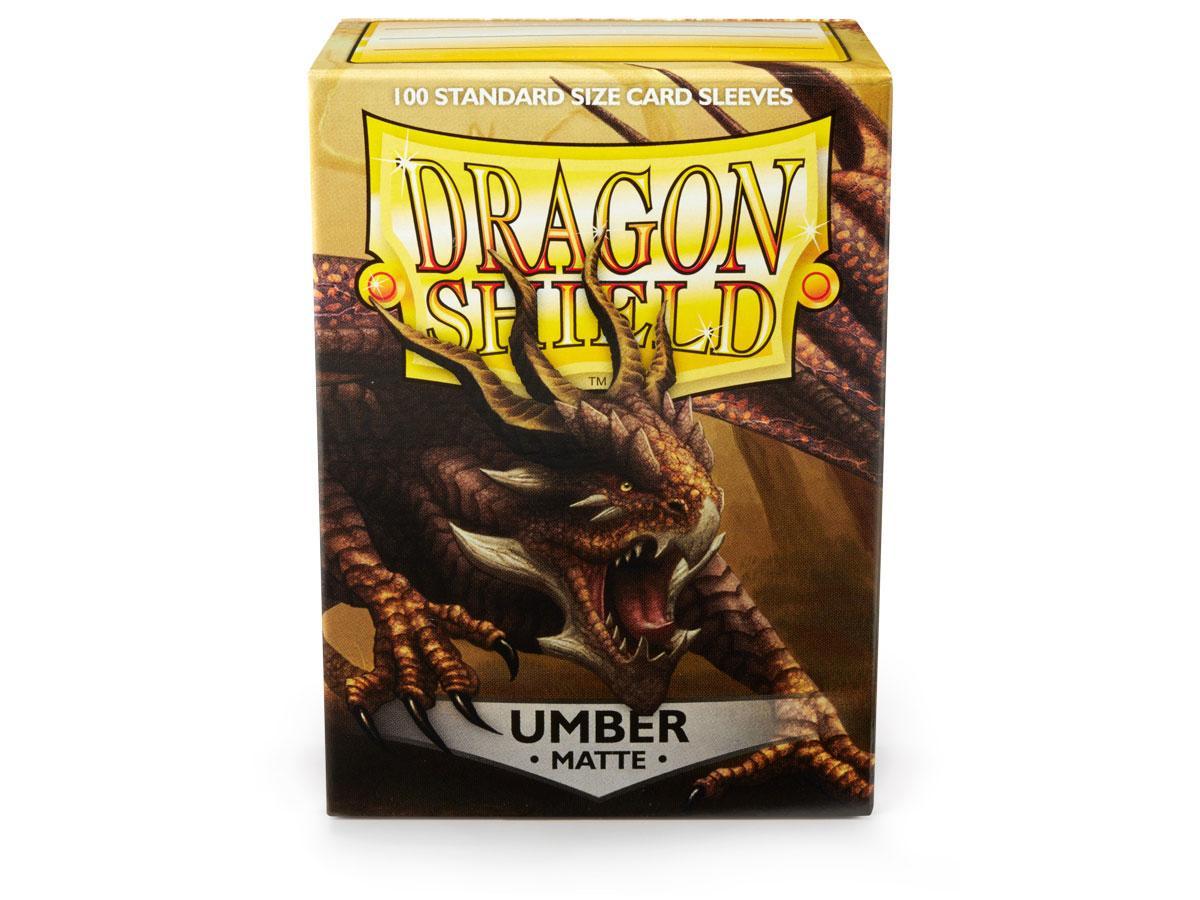 Dragon Shield Matte Sleeve - Umber ‘Teranha’ 100ct | L.A. Mood Comics and Games
