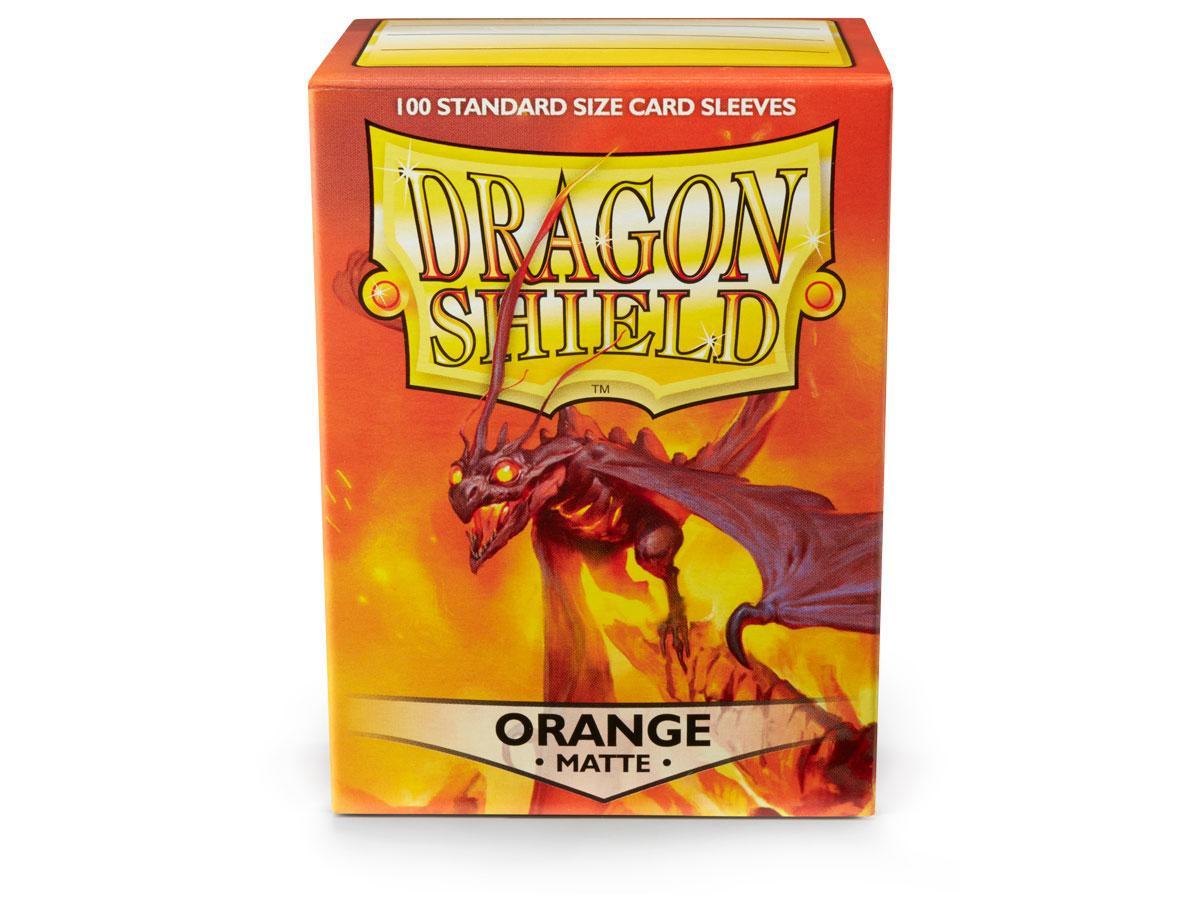 Dragon Shield Matte Sleeve - Orange ‘Usaqin 100ct | L.A. Mood Comics and Games
