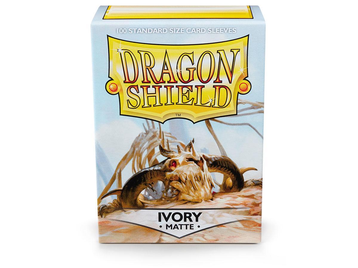 Dragon Shield Matte Sleeve - Ivory ‘Ogier’ 100ct | L.A. Mood Comics and Games