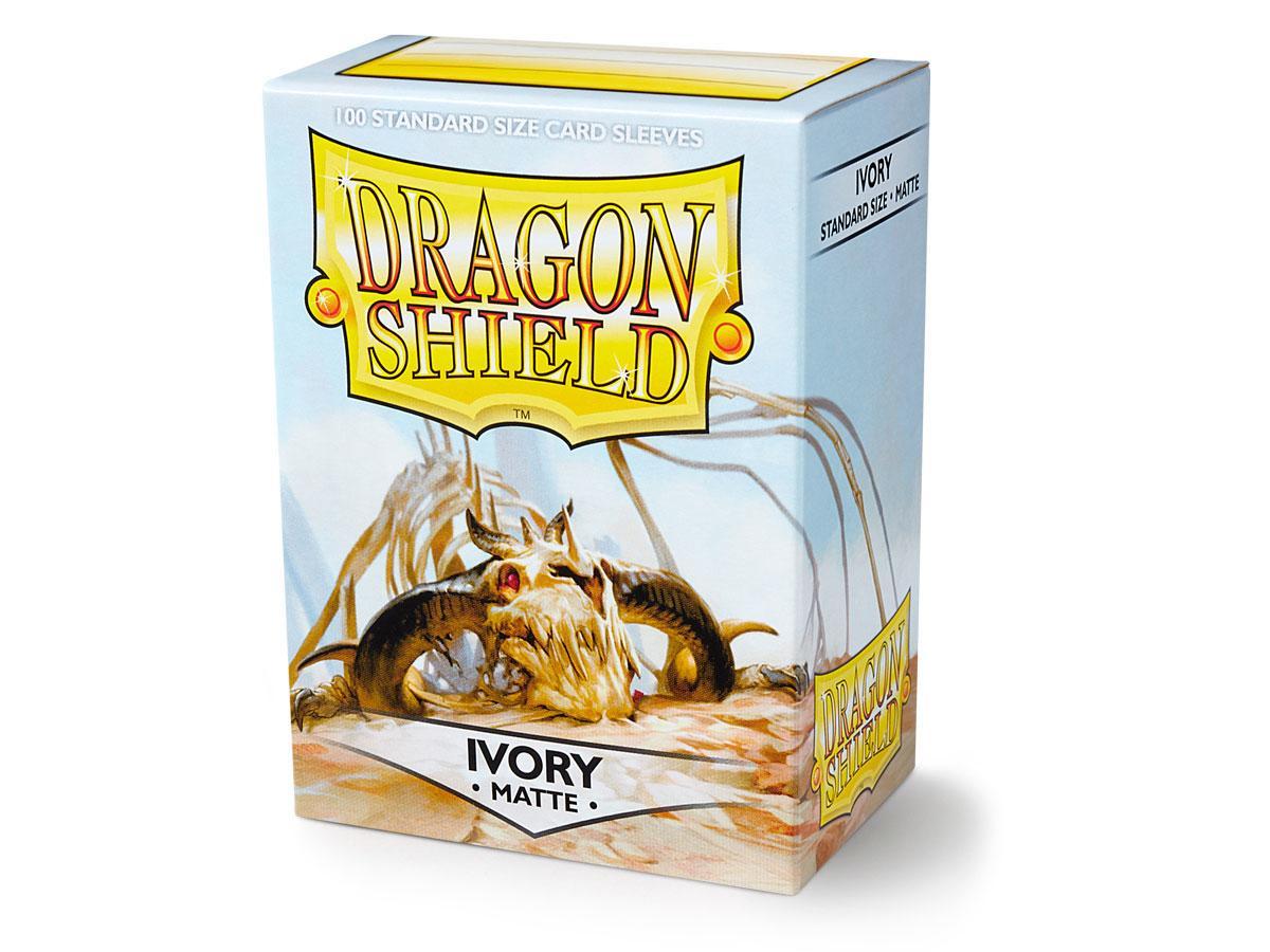 Dragon Shield Matte Sleeve - Ivory ‘Ogier’ 100ct | L.A. Mood Comics and Games