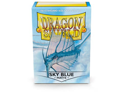 Dragon Shield Matte Sleeve - Sky Blue ‘Strata’ 100ct | L.A. Mood Comics and Games