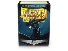 Dragon Shield Matte Sleeve - Jet ‘Bodom’ 100ct | L.A. Mood Comics and Games