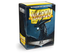 Dragon Shield Matte Sleeve - Jet ‘Bodom’ 100ct | L.A. Mood Comics and Games