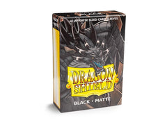 Dragon Shield Matte Sleeve - Black ‘Tao Dong’ 60ct Yugioh | L.A. Mood Comics and Games