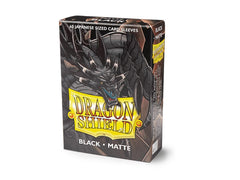 Dragon Shield Matte Sleeve - Black ‘Tao Dong’ 60ct Yugioh | L.A. Mood Comics and Games